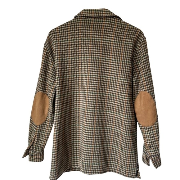 Evan Picone Oversized Button Down Shirt Shacket, Wool Blend, Small - Picture 3 of 6